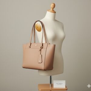 Tory Burch biege parker tote